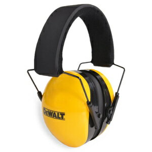 DEWALT 防音イヤーマフ インターセプター NRR29 | ヒアリングプロテクター 騒音対策 防音耳あて 工事用..