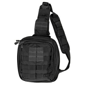 5.11タクティカル スリングバッグ 56963 バックパック RUSH MOAB-6 [ ブラック ] 5.11Tactical ダッフルバック ミリタリー かばん カジュアルバッグ カバン 鞄 帆布 ワンショルダー ショルダーバッグ 斜め掛けバッグ(4)