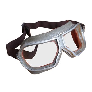 ロシア軍放出品 パイロットゴーグル WW2 折り畳み式 ソ連 タクティカルゴーグル ビンテージ ミリタリー サバゲー 装備品 アビエイターゴーグル ソ連軍 ソビエト連邦 第二次世界大戦