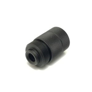 アクションアーミー T10/T11 サイレンサーアダプターT10/T11にサイレンサーを装着可能にするアタッチメントトイガンとその拡張パーツを作成する台湾のメーカー「Action Army」製。同社のボルトアクションエアーライフル「T10/T11シリーズ」にサイレンサーを取り付ける際に必要なアタッチメントです。14mm逆ネジのサイレンサーに対応し、サイレンサー未使用時には付属のネジカバーを使用します。軽量なアルミ合金製です。※製品の仕様、外観はメーカーより予告なく変更されますので、気になる点や、詳細はメールで別途お問合わせください。PC・モニタの環境で色が実物と多少異なる場合があります。布製品などは個体差があり、寸法に誤差が多少ありますので、ご了承くださいませ。サイレンサーアタッチメントの詳細重量約75g素材アルミ合金ネジ規格14mm逆ネジ適合ActionArmy製 エアライフル T10/T11シリーズ生産国台湾[2726][d06141110114011432726] サイレンサーアダプター サプレッサーアダプター サプレッサーアタッチメント 消音器アダプター 消音器アタッチメント 消音器取り付け金具 レプマート repmart 激安通販 激安販売エアガン・パーツ ＞ エアガンパーツ ＞ バレル ＞ サイレンサー ＞ アタッチメント新着アイテム ＞ 新着アイテム 2026年 ＞ 5月 新入荷[アクションアーミー]エアガン パーツ [エアガンパーツ/バレル/サイレンサー/アタッチメント]【ActionArmy サイレンサーアタッチメント T10/T11用 TypeA ネジカバー仕様 14mm逆ネジ】トイガンとその拡張パーツを作成する台湾のメーカー「Action Army」製。同社のボルトアクションエアーライフル「T10/T11シリーズ」にサイレンサーを取り付ける際に必要なアタッチメントです。14mm逆ネジのサイレンサーに対応し、サイレンサー未使用時には付属のネジカバーを使用します。軽量なアルミ合金製です。エアガン・パーツ ＞ エアガンパーツ ＞ バレル ＞ サイレンサー ＞ アタッチメント新着アイテム ＞ 新着アイテム 2026年 ＞ 5月 新入荷ACTION ARMY マウントベース VSR-10/T10 Scope Rail スコープマウント B01-039ACTION ARMY トリガー T10用 タイプB ブラック T10-026ACTION ARMY サイドレール T10用 RIS Set B ブラック T10-04ACTION ARMY グリップキット T10用 Type B&nbsp;