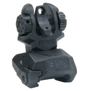 FAB Defense リアバックアップサイト RBS [ ブラック ] ファブディフェンス FABディフェンス アイアン..