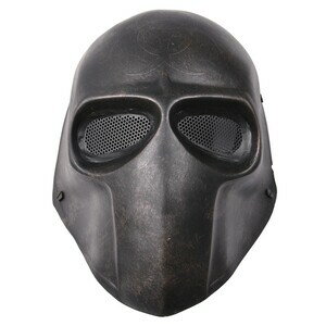 フェイスガード 繊維強化樹脂製 メッシュゴーグル TB63 バイオハザードマーク [ メタル ] フルフェイスマスク コスプレ フルフェイスガード 保護面 フルガードマスク フェイスプロテクター 顔面保護具 顔面シールド 顔用ガード