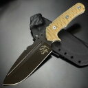 Wander Tactical アウトドアナイフ Uro Tac カイデックスシース付き WTK09RG ワンダータクティカル ウロタック 刃物 キャンプナイフ...