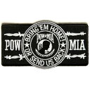 ミリタリーワッペン POW MIA 戦争捕虜 ブラック 熱圧着式 戦闘中行方不明 ミリタリーミリタリーパッチ アップリケ 記章 徽章 襟章 肩章 胸章 階級章 ベトナム戦争ワッペン ナム戦ワッペン NAM ナム戦パッチ スリーブバッジ POW MIA ポウミア