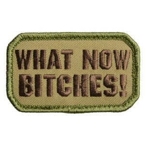 ミルスペックモンキー What Now! ミリタリーパッチ ベルクロ付き [ マルチカム ] MSM MIL-SPEC MONKEY ..