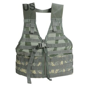 米軍放出品 タクティカルベスト MOLLE II Fighting Load Carrier ACU/UCP迷彩  US ARMY アメリカ陸軍 デジタル迷彩 モール ベスト アサルトベスト アーマーベスト ロードベアリングベスト サバゲー ポリス LE装備 警察 戦闘用 サバゲー用 サバイバルゲーム アーミー