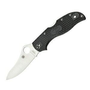 Spyderco 折りたたみナイフ ストレッチ2 ブラック VG-10 スパイダルコ ロックバック式 折り畳みナイフ フォルダー フォールディングナイフ ホールディングナイフ 折り畳み式ナイフ 折りたたみ式ナイフ 折畳ナイフ 折畳みナイフ 折畳式ナイフ 折込ナイフ 折込みナイフ