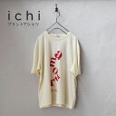 ICHI 231153 プリントTシャツ