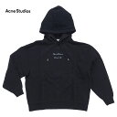 Acne Studios ANl XgDfBIY Fyola Logo AI0037 900 fB[X p[J[ XEFbg vI[o[ t[h ubN  S(as0038)