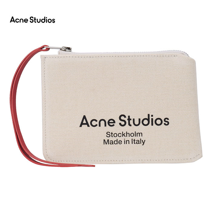 楽天リパブリック【セール】Acne Studios アクネ ストゥディオズ Malachite CG0114 AEK マラカイト キャンバスポーチ 小物入れ ベージュ