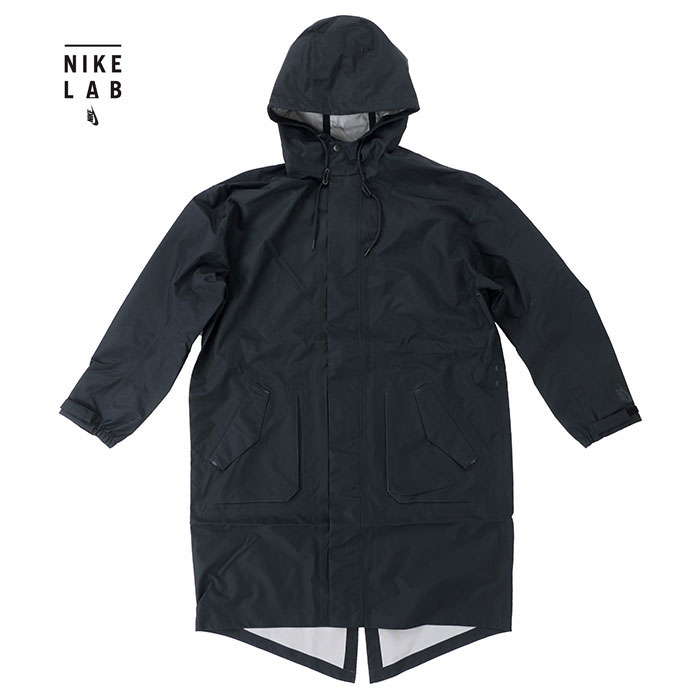 【セール価格】【返品交換不可】NIKELAB ナイキラボ Nrg Parka AJ2123 010 レディース ジャケット コート フード ロング ブラック 長袖(nike1411)