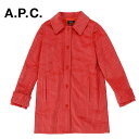 アーペーセー アウター レディース A.P.C アーペーセー Manteau Manon COCRZ F01368 EAE レディース ロングコート レッド