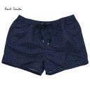 ポール・スミス Paul Smith ポールスミス MEN SHORT SATURN SPECIAL M1A 239B A40335 47 メンズ 水着 ショートパンツ グラフィックプリント ネイビー