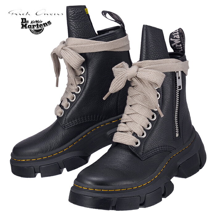 Dr Martens × Rick Owens ドクターマーチン × リックオウエンス 1460 JMB Lace RO DMXL 31755001 メンズ ユニセックス ジャンボ レース ブーツ ブラック 黒