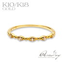【LINE友達登録で1000円OFFクーポン】k10 k18 リング 地金 Cinq サンク 5 ダイヤモンド 0.03ct ピンキーリング レイヤー ゴールドリング (RERALUy)レディース 女性 レイヤード 重ねづけ 華奢 10金 K10 18金 k18 イエローゴールド プレゼント gold ring(4)