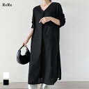 ワンピース 長袖 レディース ReRe(4)