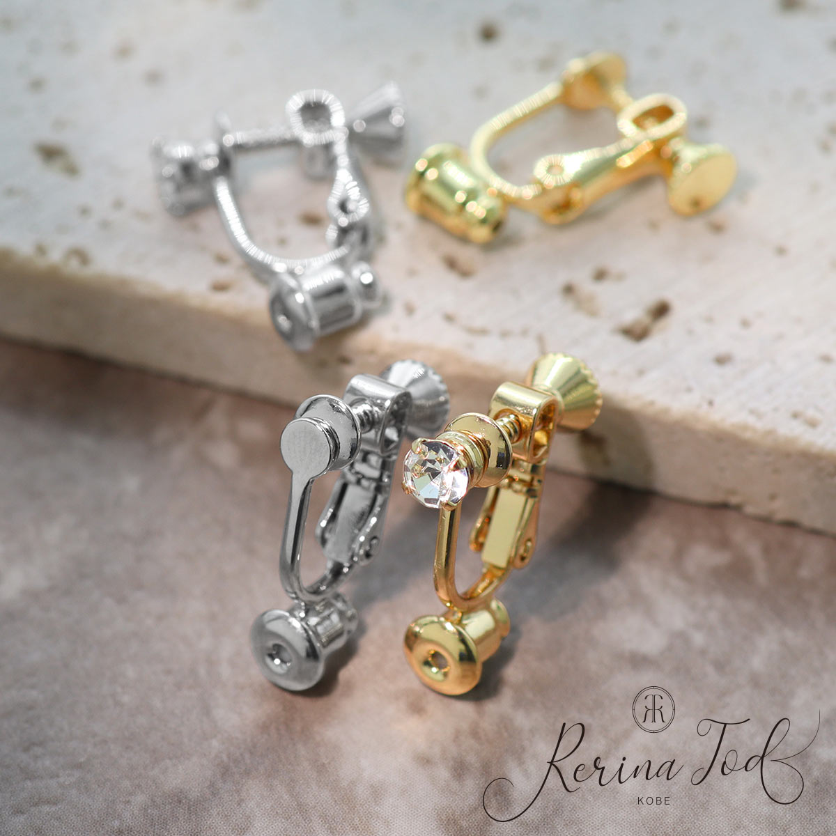 (2 개 세트) 나사 스프링 타입 귀걸이 컨버터 귀걸이에서 귀걸이로 변경 스터드 실버 골드 귀걸이 컨버터 귀걸이 부품 양귀용