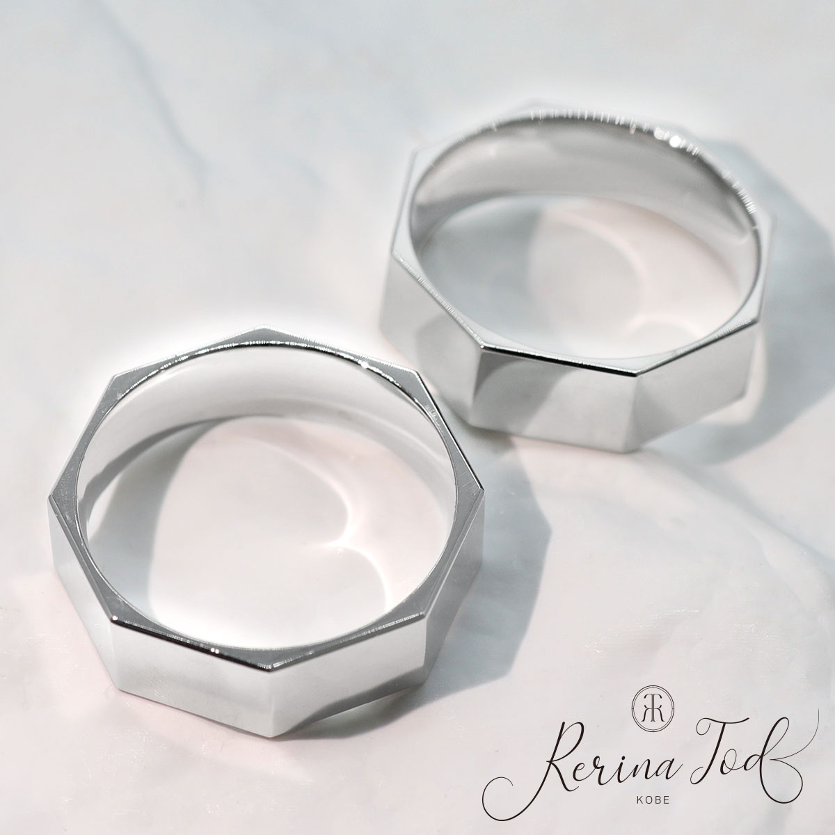 Rakuten - 指輪 リング 八角形 太リング ステンレス(1個売り)
