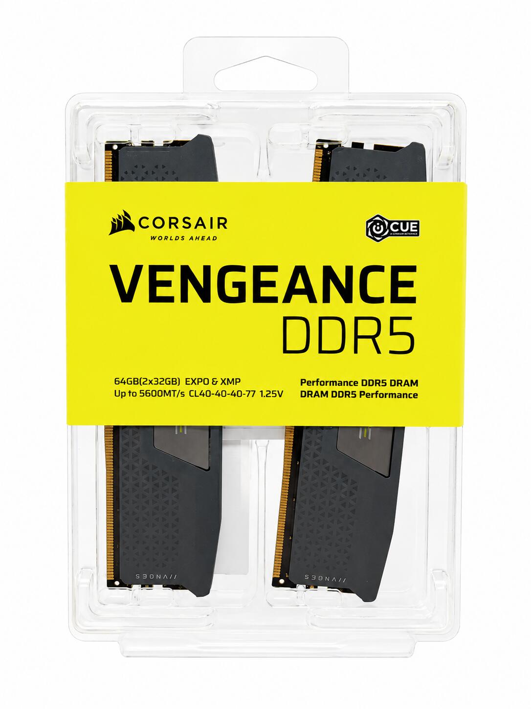 乐天商城 - 【新品未使用】CORSAIR VENGEANCE DDR5 64GB 32GB×2枚 5600MT/s CL40 EXPO XMP対応 デスクトップPC用メモリ CMK64GX5M2B5600Z40 送料無料 新品