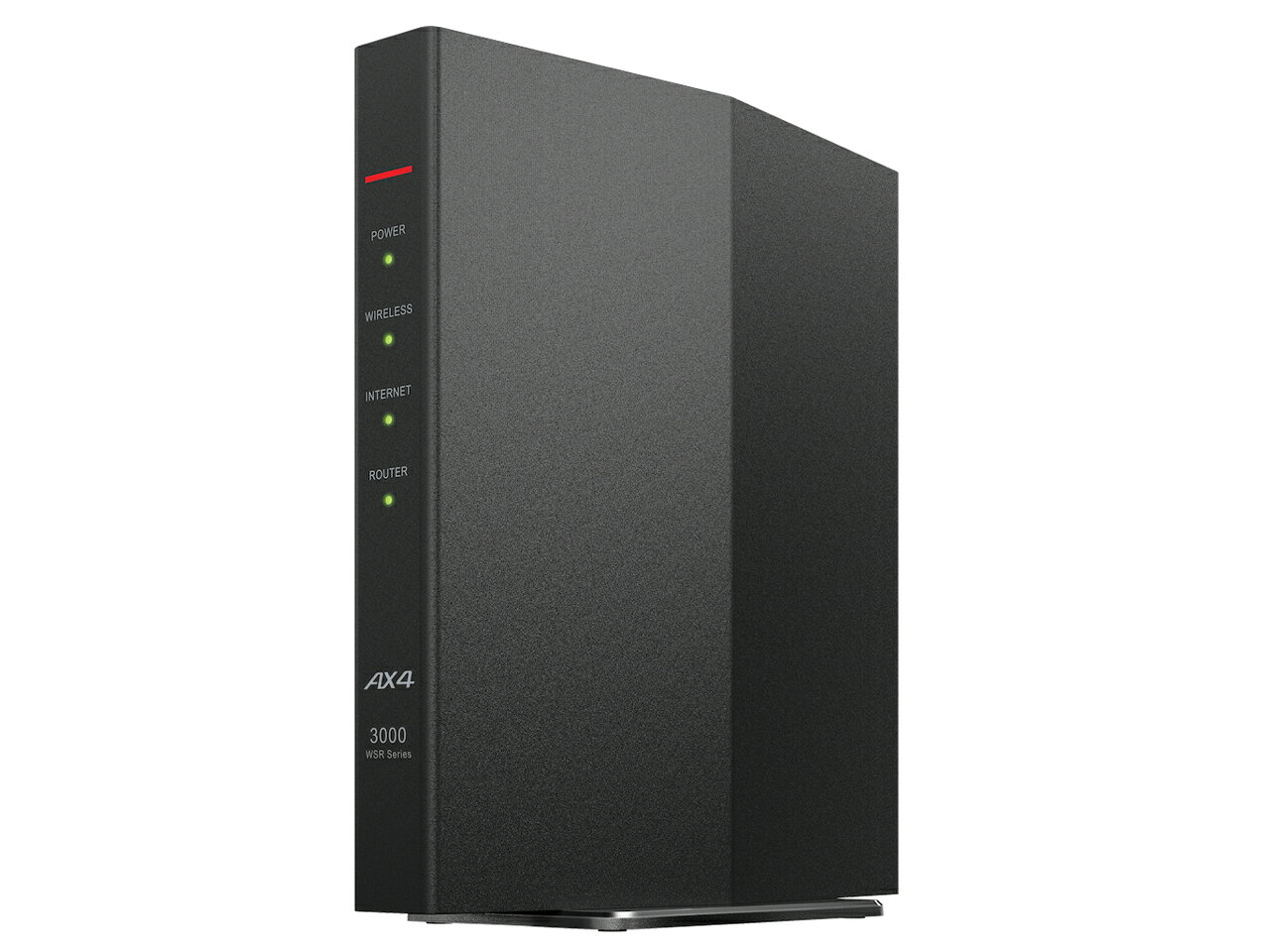 商品情報広告文責(会社名・電話番号)株式会社Rebro 078-797-5651【Wi-Fi 6対応】BUFFALO バッファロー Wi-Fiルーター WSR-3000AX4P/NBK ブラック 2401+573Mbps IPv6 EasyMesh 無線LANルーター AirStation Wi-Fi 6対応 2401+573Mbps！EasyMesh・IPv6対応の高速無線LANルーター ■商品説明BUFFALO（バッファロー）のWi-Fi 6対応無線LANルーター「WSR-3000AX4P/NBK」です。5GHz最大2401Mbps、2.4GHz最大573Mbpsに対応したスタンダードモデル。5GHz帯に3本の内蔵アンテナを搭載し、離れた場所でも安定したWi-Fi通信をサポートします。■商品仕様メーカー：BUFFALO（バッファロー）シリーズ：AirStation型番：WSR-3000AX4P/NBKJAN：4981254070468カラー：ブラックWi-Fi規格：Wi-Fi 6 / IEEE 802.11ax5GHz：最大2401Mbps2.4GHz ：最大573Mbpsアンテナ：内蔵 5GHz：3本 / 2.4GHz：2本LANポート：最大1Gbps×3サイズ：約40×148×133mm重量：約340g最大消費電力：14.4W発売時期：2023年11月 7