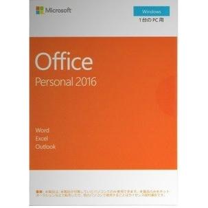 Microsoft Office Personal 2016 OEM ޥե  PC1 ³ Windows Word Excel Outlook 