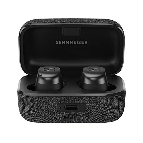 MOMENTUM True Wireless 3グラファイト 完全ワイヤレスイヤホン Bluetooth 5.2 aptXAdaotive対応 ANC搭載 IPX4防滴 Qiワイヤレス充電対応 音楽・リモートワーク・スポーツ 新品未開封品 送料無料 正規品