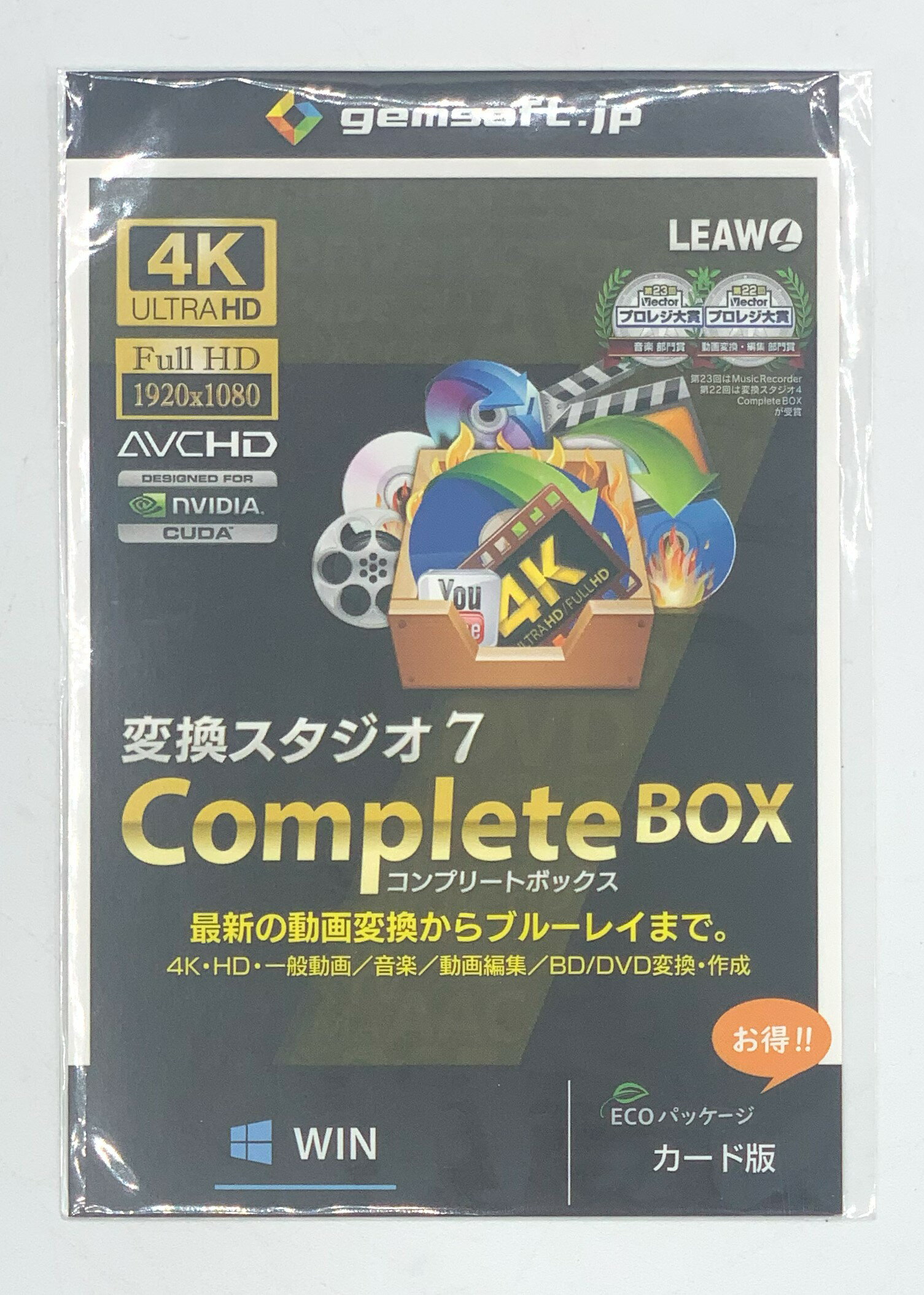 ॽե gemsoft Ѵ7 CompleteBOX  4KHDư&BDDVDѴ BDDVD Wind...
