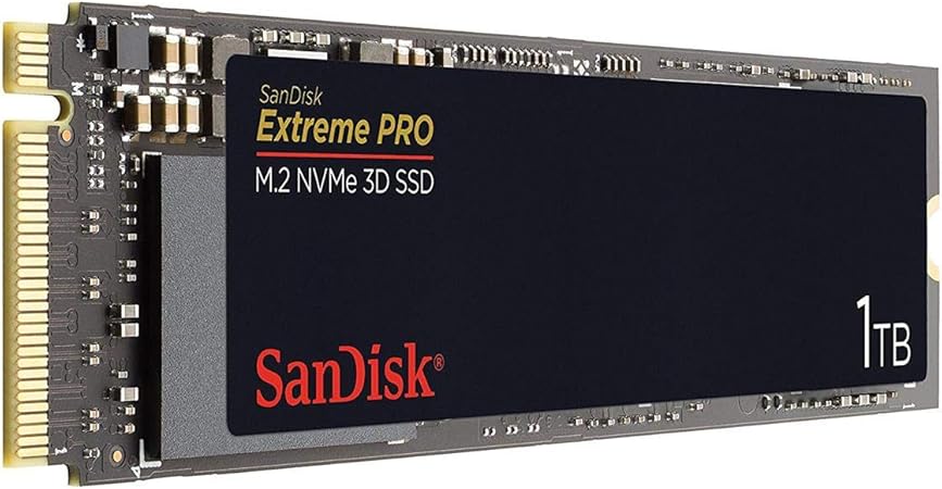 SanDisk サンディスク 内蔵SSD M.2-2280 / Extreme Pro 1TB / PCIe Gen3 NVMe / メーカー5年保証/ SDSSDXPM2-1T00-G25　正規品 新品 送料無料 - Image 2