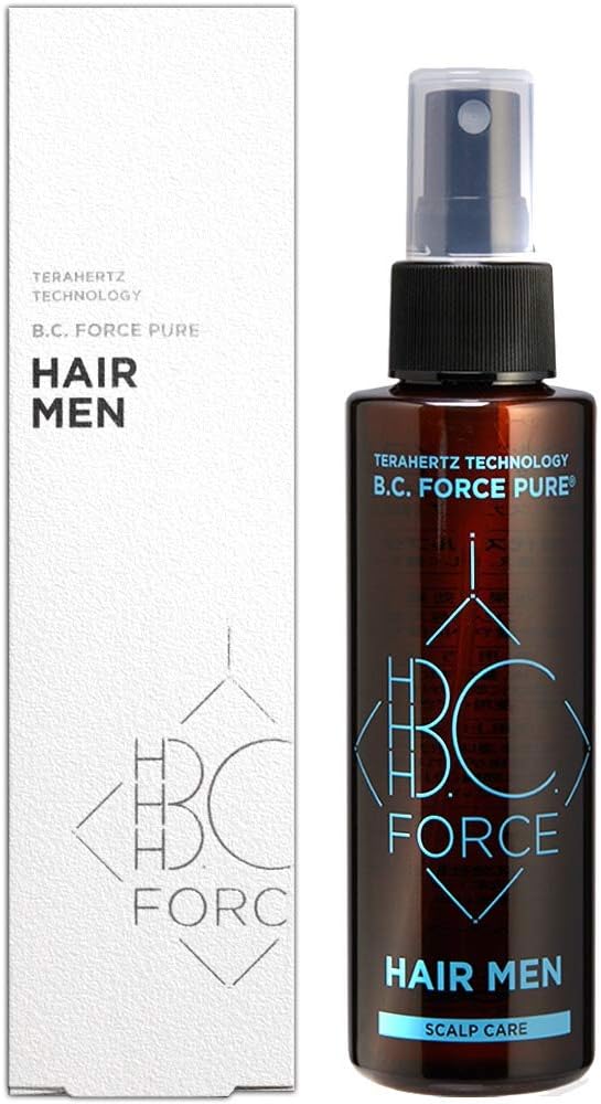 【テラヘルツ×アデノシンで頭皮活性】B.C.FORCE メンズ スカルプ ヘアケア スプレー 120mL 男性用 化粧水 頭皮ケア 抜け毛対策 育毛促進 薄毛 ふけ かゆみ 保湿 120mL 正規品 送料無料 新品