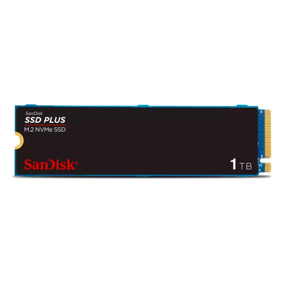 SanDisk SSD Plus 1TB M.2 2280 PCIe Gen3 NVMe SSD 最大3200MB/秒の読み取り速度 海外リテール SDSSDA3N-1T00-G26　正規品 新品 送料無料