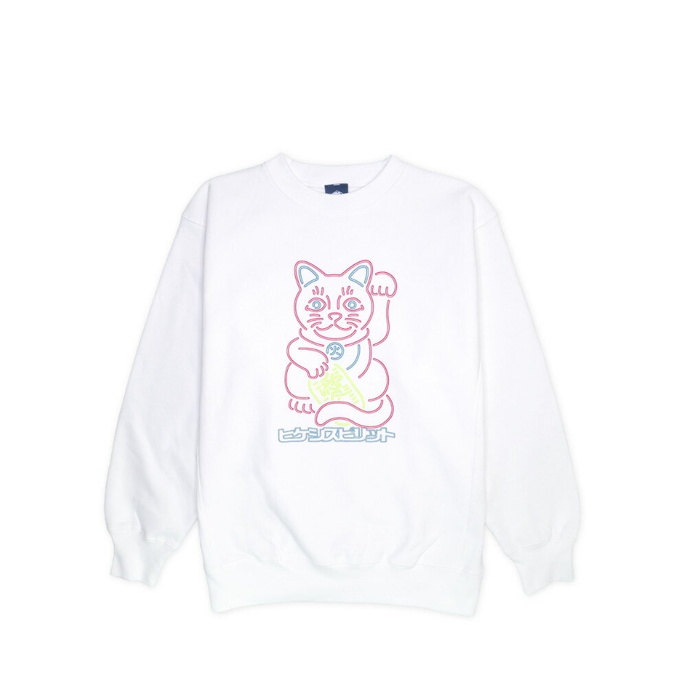 NEON 白猫 SWEAT SHIRT