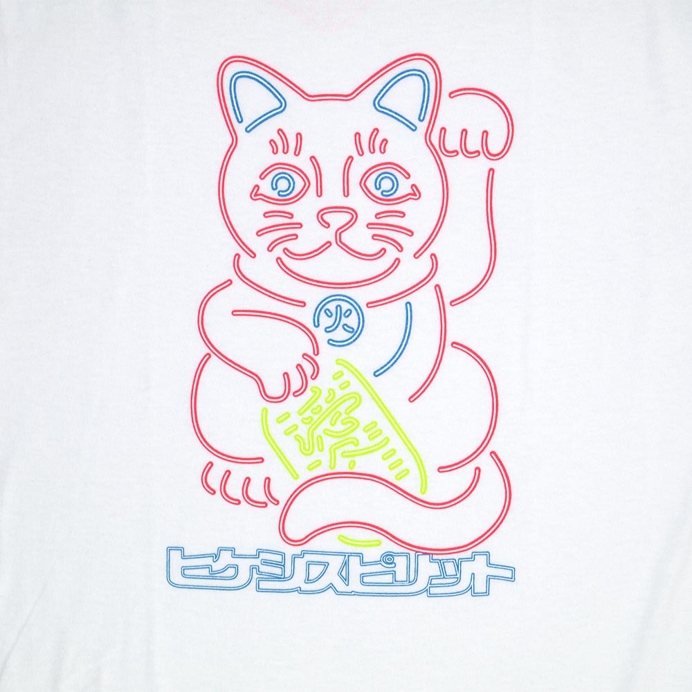 NEON HiKESHi白猫TEE TYPE3の紹介画像3