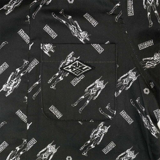 EVANGELION×火消魂 半纏シャツ