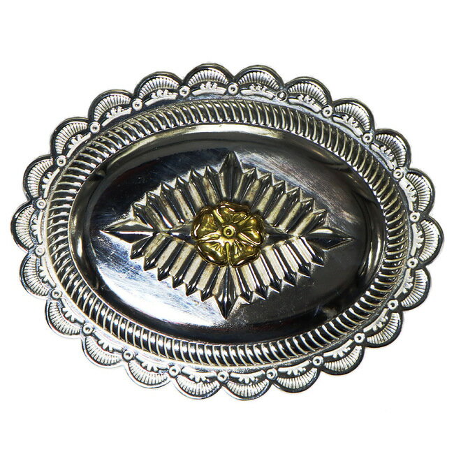 ［ORDER ITEM］TADY&KINGエスプリフラワーコンチョ特大SV K18ローズ