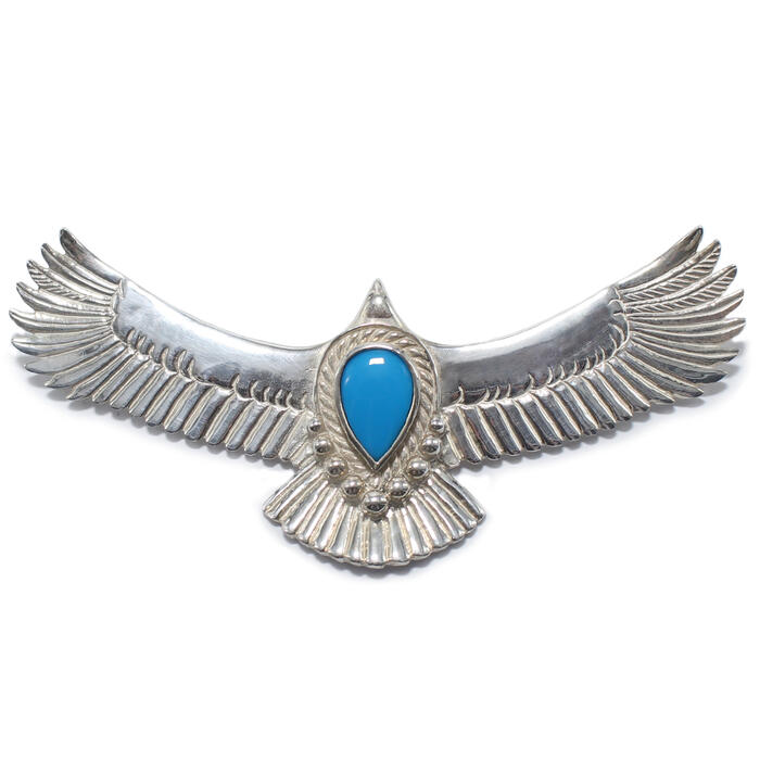 OLD大イーグルSVターコイズ tady&king シルバー925 ペンダントトップ ネックレス メンズ eagle TOP ネイティブアメリカン イーグルネックレス 鷲 鷹 翼 羽 ネイティブ インディアンジュエリー ブランド シルバーアクセサリーレジスト原宿 dress-r