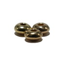 ディスクプレーンビーズ K18 1個売り tady&king ビーズ パーツ アクセサリー ゴールド K18 gold 金 シルバー925 ビーズ ネックレス ...
