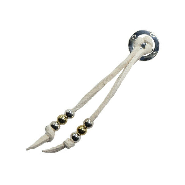 TADY&KINGWホイール革紐&中空SVビーズGD6mm2個×中空SVビーズ6mm4個セット