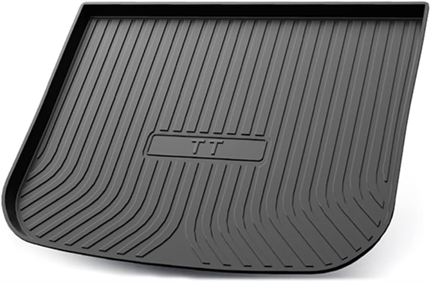 Rakuten - For アウディ TT 2012-2018専用 ラゲッジマット トランクマット リアカーゴトランクトレイ 3Dラゲージトレイ TPEゴム ブラック 防水 フ
