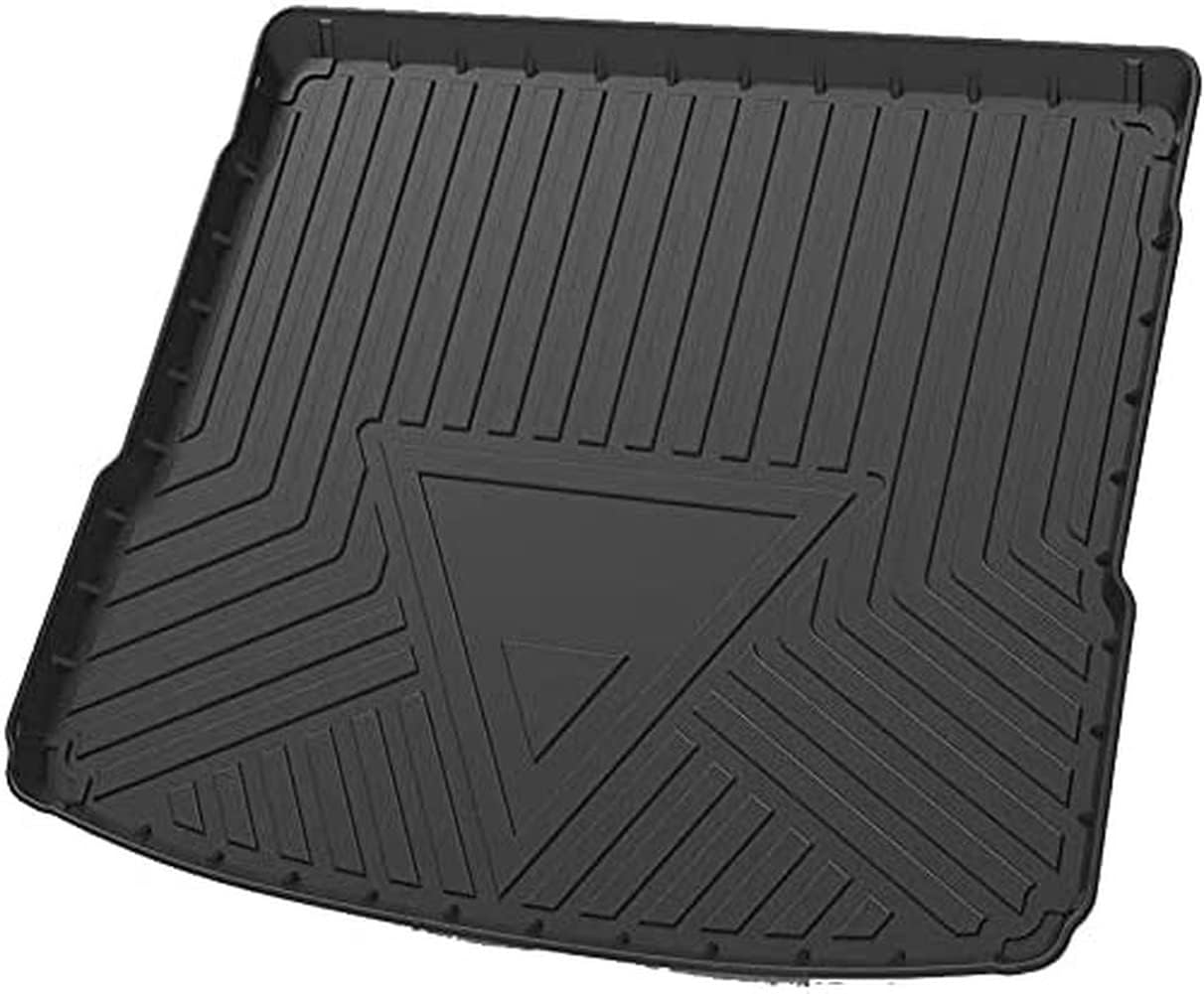 Rakuten - For アウディ Q5 2018-2024専用 ラゲッジマット トランクマット リアカーゴトランクトレイ 3Dラゲージトレイ TPEゴム ブラック 防水