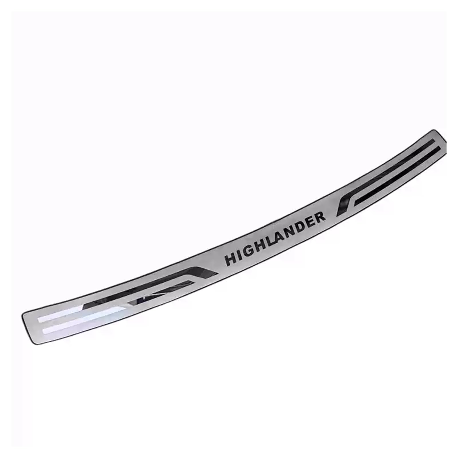 Rakuten - For トヨタ ハイランダー HIGHLANDER 2015~2021 用リアバンパープロテクター ステンレス鋼 バンパーガード バンパーステップガード ラゲ