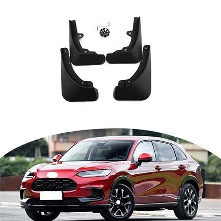 Rakuten - 新型 ホンダ ZR-V 専用マッドガード4 個ABS 樹脂 フロント リア レフト カスタム マッドガード 泥除け 外装カスタム（ZRV）2023年4月~車