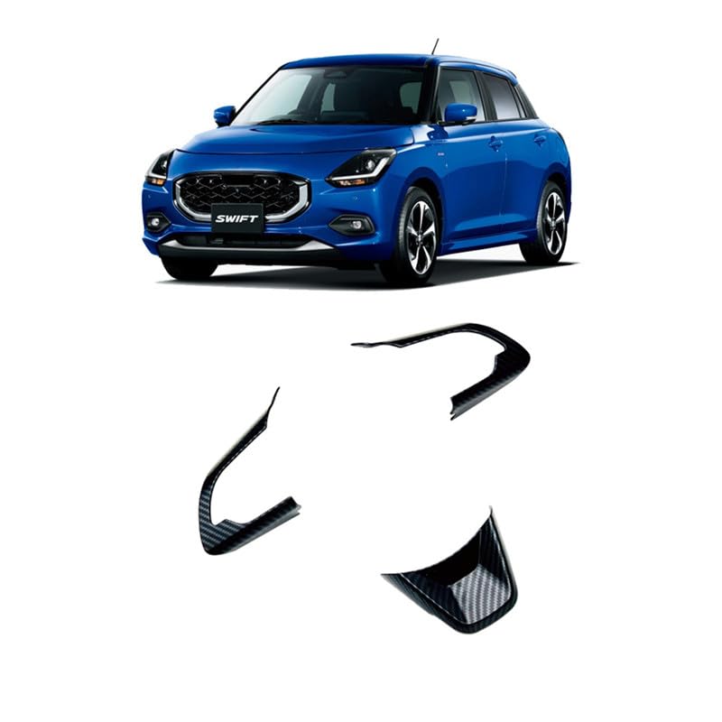 樂天商城 - 適合 新型 スイフト 5代目 ZD ZC系 ステアリングパネル ステアリングカバー ハンドルスイッチ カバー ガーニッシュ アクセサリー爪キズ