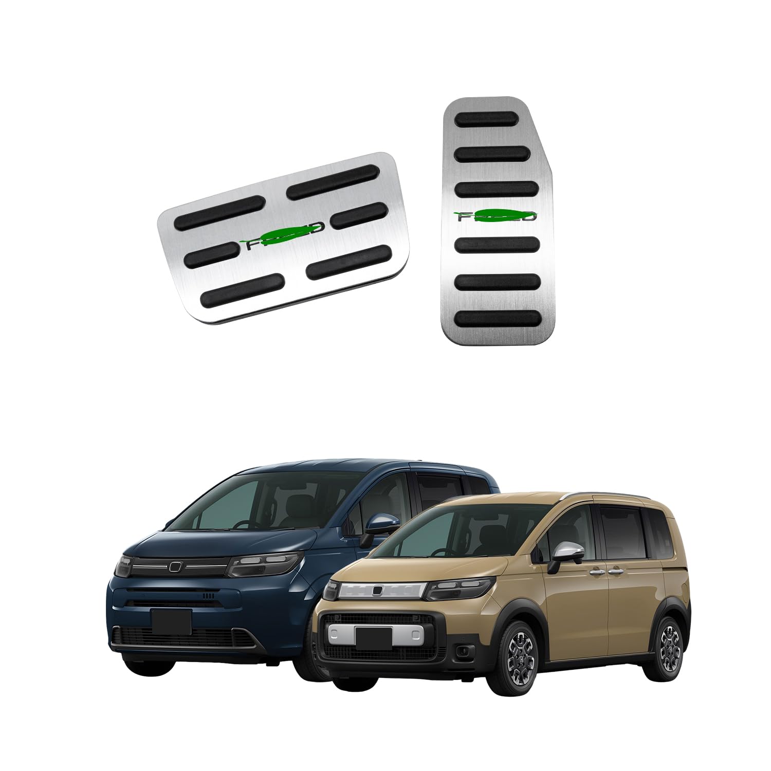 ※車種専用設計でぴったり装着！運転に影響を与えません。お手軽いに想像以上のドレスアップ効果をもたらします。【対応車種】ホンダ 新型 フリード Freed GT系 専用 2024年6月~【アルミ合金とゴム製】アルミ合金とゴム製を採用し、軽量性、堅牢性で、耐久性があります。美観性もよいです。【仕上げ】レッド、ブルー、シルバー、ブラック；セット内容：ペダルカバー 1PCS ブレーキペダルカバー 1PCS【取り付け簡単】■アクセルペダル：純正ペダルの上からそのまま被せる。 ■ブレーキペダル：純正ペダルカバーを取り外し、製品を被せる。商品情報 詳細情報 メーカー &lrm;FDM-JT ブランド &lrm;MEKOMEKO モデル名 &lrm;MEKOMEKO 梱包サイズ &lrm;12 x 7 x 5 cm; 100 g 製造元リファレンス &lrm;FDM-JT 色 &lrm;シルバー 認定 &lrm;30D 商品の重量 &lrm;100 g Brief content visible, double tap to read full content.Full content visible, double tap to read brief content. 商品の説明