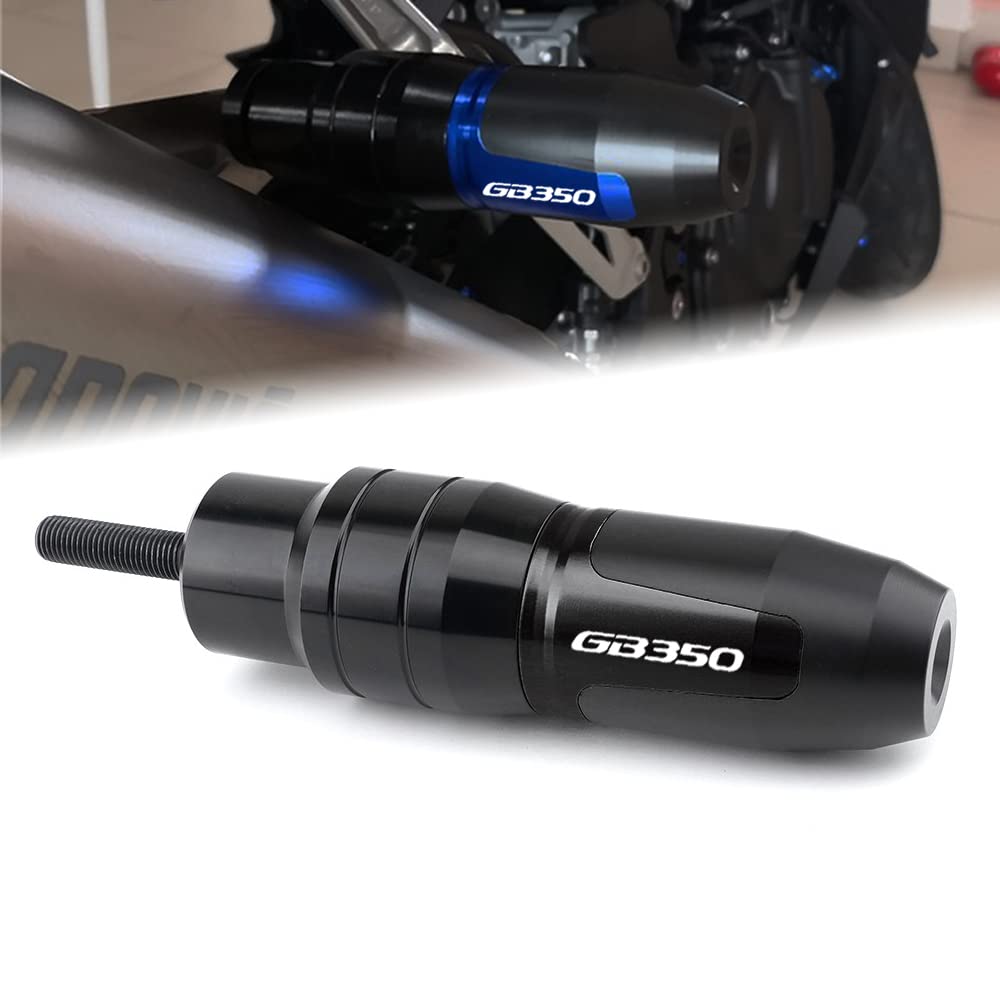 樂天商城 - For Hon-da GB350 GB350S 2020 2021モーターサイクルCNCアクセサリー落下保護排気スライダー衝突防止パッドスライダー ブラック