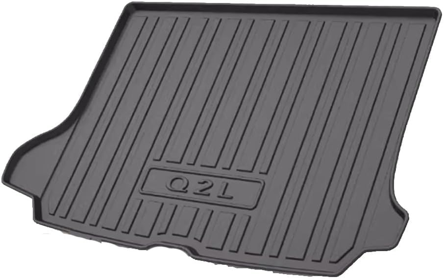 Rakuten - For アウディ Q2 2018-2024専用 ラゲッジマット トランクマット リアカーゴトランクトレイ 3Dラゲージトレイ TPEゴム ブラック 防水