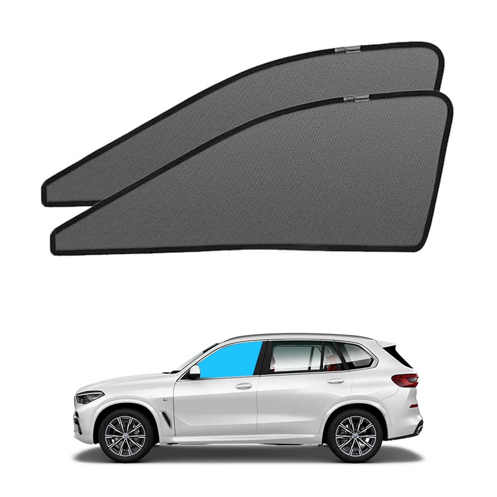 Rakuten - メッシュサンシェード に適合する BMW X5 G05 2019年2月-2024年 サンシェード 車窓日よけ 車用 サンシェード サイドバイザー 車カーテン
