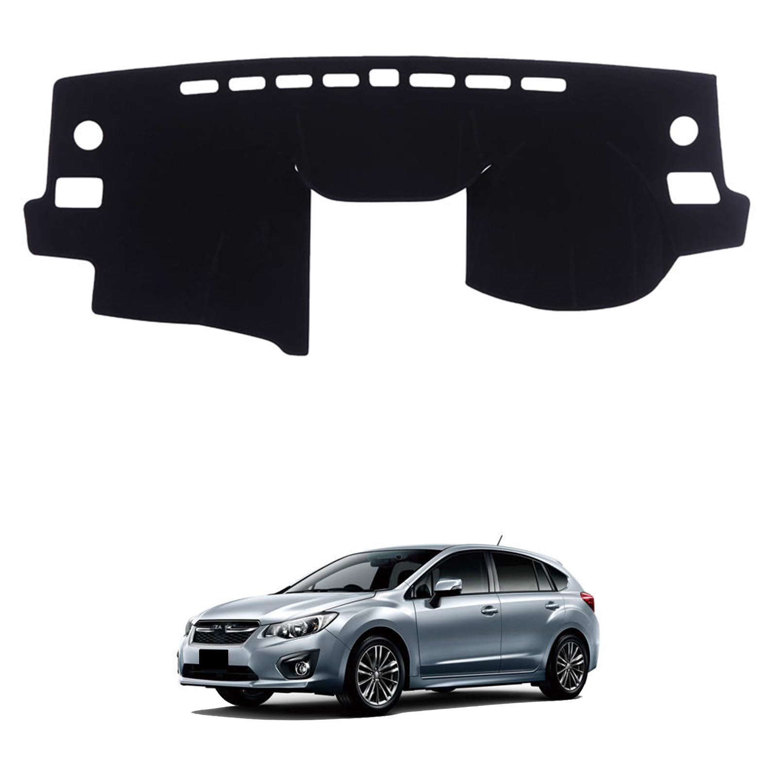 に適合する スバル インプレッサ GP系 GJ系/スバルWRX VA系 ダッシュボードマット 専用設計 ダッシュボードライト保護マット 日焼け防止