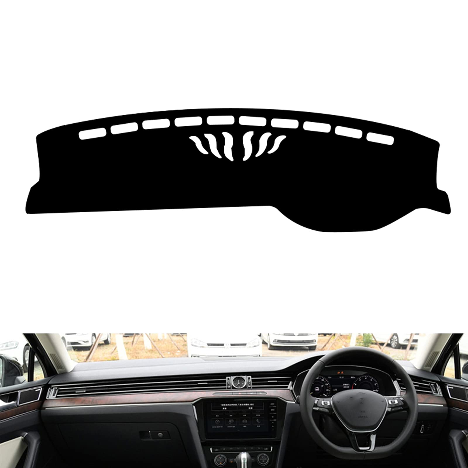 Rakuten - ダッシュボードマット適合VWパサートB8 2017 2018 2019 2020 2021 車内ダッシュボードカバー 日焼け防止 ダッシュボード用の抗紫外線パ