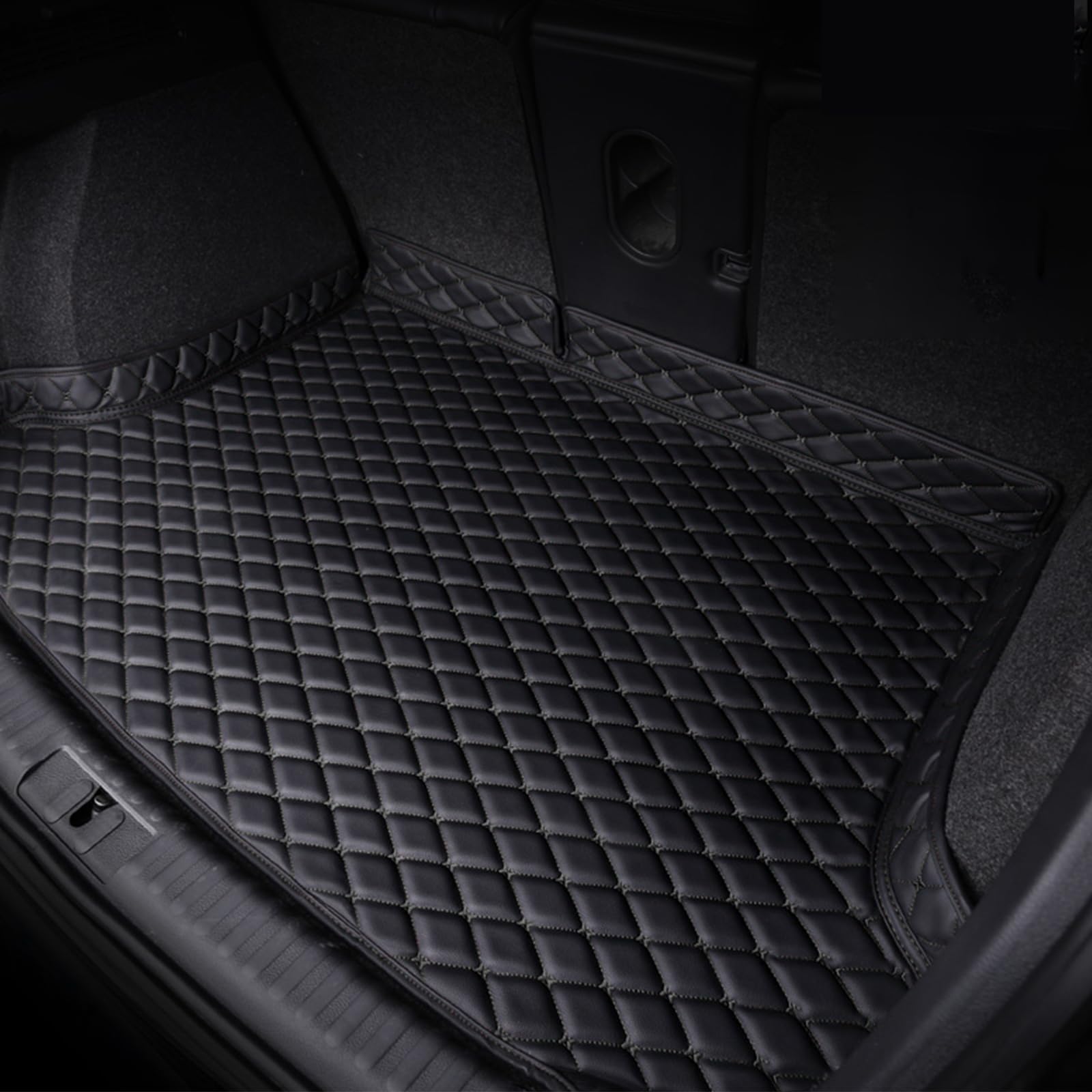 Rakuten - 適用 ホンダ 新型 ヴェゼル RV系 カーゴマット VEZEL RV系 カスタム 車の トランクマット XPE レザー ラゲッジマット カーゴマット 耐摩