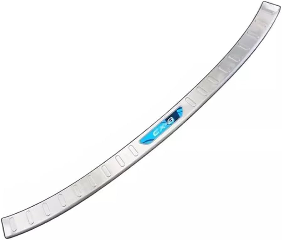 Rakuten - For マツダ CX8 CX-8 KG系用リアバンパープロテクター ステンレス鋼 バンパーガード バンパーステップガード ラゲッジステップカバー 防